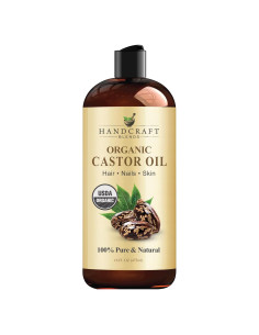 Aceite de Ricino Orgánico Handcraft Blends 473ml - 100% Puro