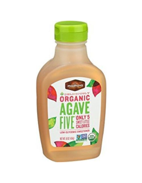 Edulcorante Líquido de Agave Orgánico Madhava 473 ml