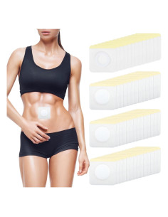 Paquete de 54 Piezas de Aceite de Ricino Autoadhesivo Orgánico