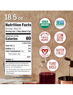 Néctar de Agave Orgánico In The Raw 522 g - Bajo Índice Glucémico 2