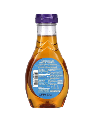 Néctar de Agave Azul Orgánico Wholesome 332g Comercio Justo