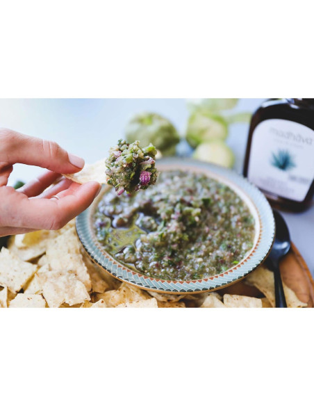 Néctar de Agave Orgánico Madhava Ámbar 1364ml (Paquete de 2)