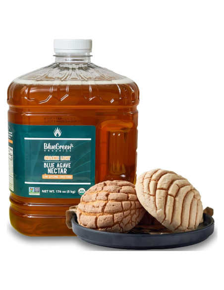 Jarabe de Agave Orgánico Blue Green 176 Oz Sin Gluten