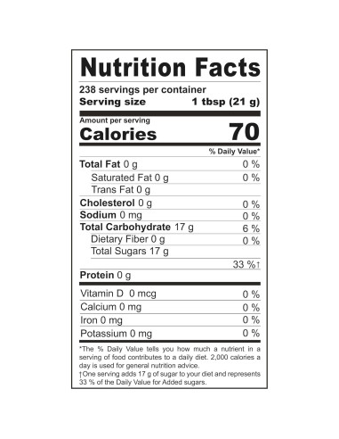 Jarabe de Agave Orgánico Blue Green 176 Oz Sin Gluten