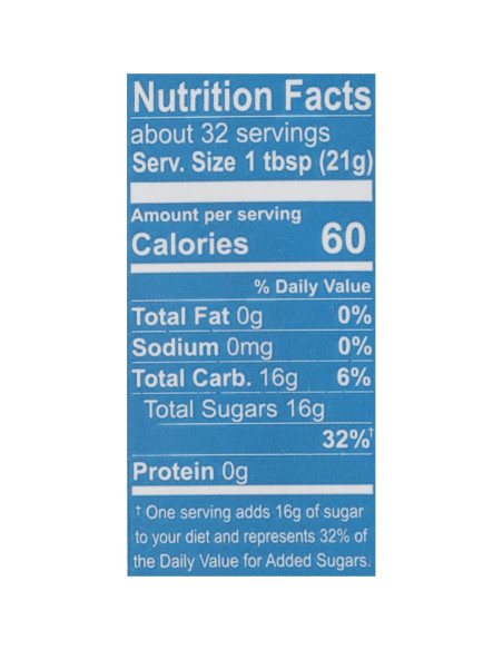 Endulzante de Agave Azul Orgánico Saludable 667 g