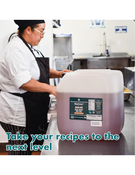 Jarabe de Agave Orgánico Azul Verde 19.96 kg Sin Gluten