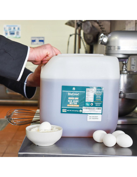 Jarabe de Agave Orgánico Azul Verde 19.96 kg Sin Gluten