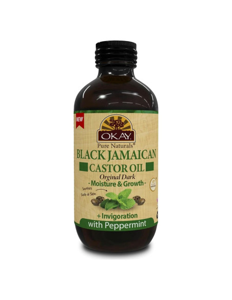 Aceite de Ricino Negro Jamaicano OKAY 113.4 g - Hidratante Cabello y Piel Aceite de Ricino Negro Jamaicano OKAY 113.4 g - Hidratante Cabello y Piel