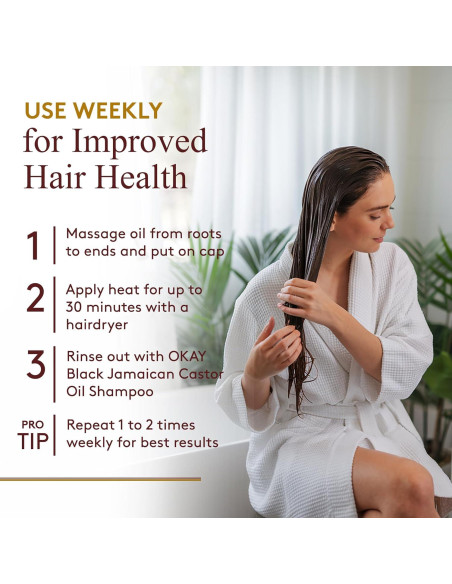 Aceite de Ricino Negro Jamaicano OKAY 113.4 g - Hidratante Cabello y Piel Aceite de Ricino Negro Jamaicano OKAY 113.4 g - Hidratante Cabello y Piel