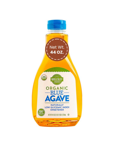 Jarabe de Agave Azul Orgánico Wellsley Farms 1240 g - Bajo Índice Glucémico