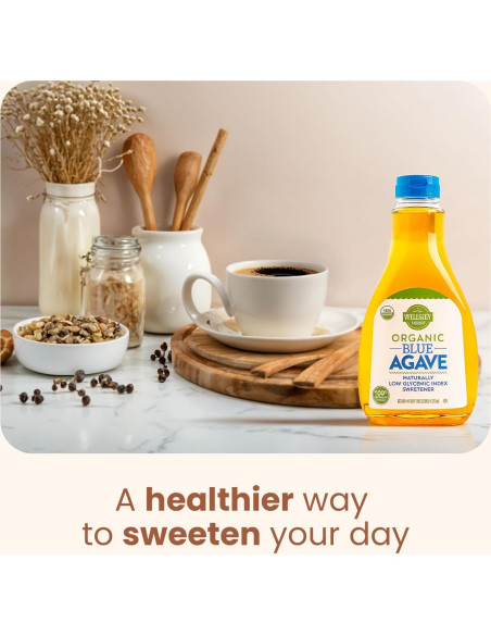Jarabe de Agave Azul Orgánico Wellsley Farms 1240 g - Bajo Índice Glucémico