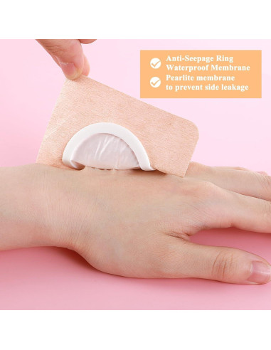 50 Parches de Aceite de Ricino Autoadhesivos 8x8cm CIATBYYJ