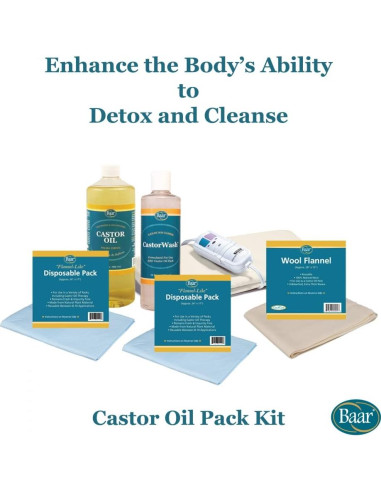 Aceite de Ricino Roll-On Productos Baar 85 ml Nutritivo