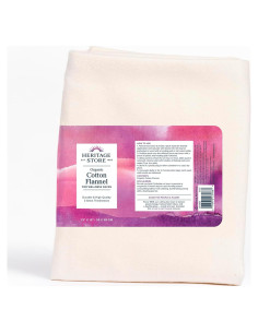 Franela de Algodón Orgánico HERITAGE STORE 33x38 cm Reutilizable