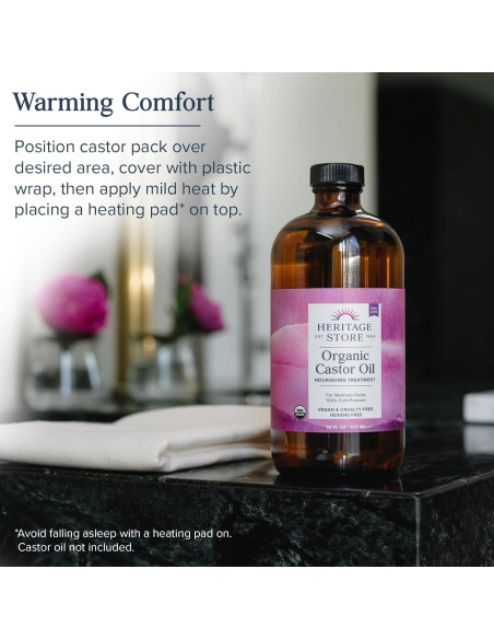 Franela de Algodón Orgánico HERITAGE STORE 33x38 cm Reutilizable