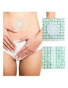 54 Parches de Aceite de Ricino Orgánico MAIBAO - Sin Lavado, Impermeables