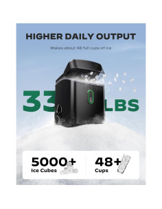 Fabricador de Hielo Nugget Silonn SLIM24B, 14.97 kg/día 2