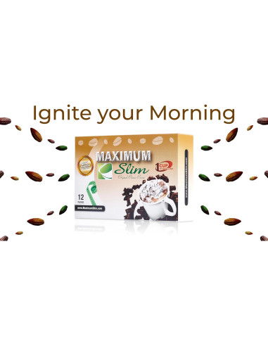 Cacao Instantáneo Premium Maximum Slim 30 Sobres 4 en 1