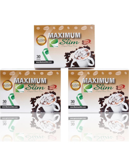 Cacao Instantáneo Premium Maximum Slim 30 Sobres 4 en 1