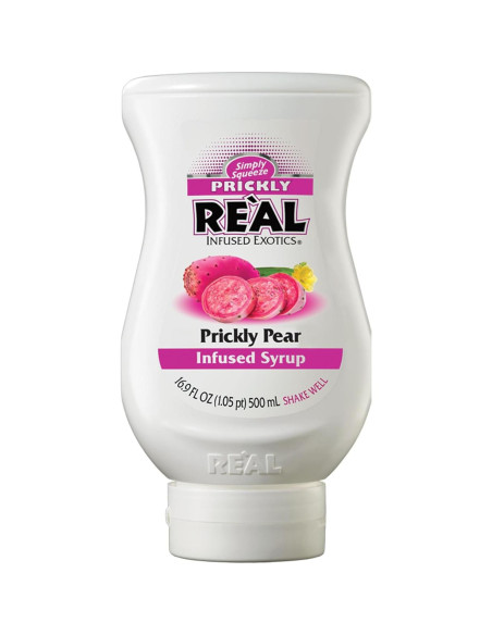 Jarabe Infundido de Pera Espinosa Reál - 3 Botellas de 500 ml