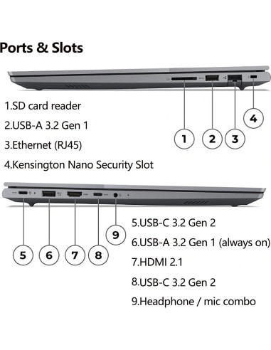 Lenovo ThinkBook 16 G6 16" FHD+ AMD Ryzen 5 16GB 512GB SSD