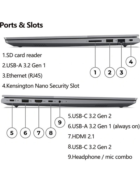 Lenovo ThinkBook 16 G6 16" FHD+ AMD Ryzen 5 16GB 512GB SSD