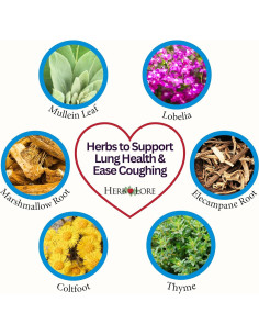 Tintura Quiet Cough Herb Lore 60 ml - Alivio Natural para la Tos 2