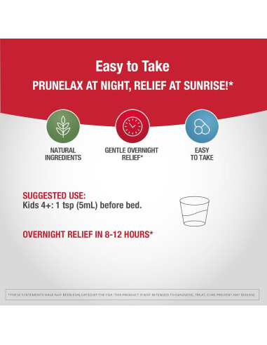 Prunelax Laxante Líquido para Niños 120 ml - Alivio Suave