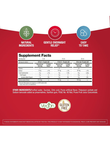 Prunelax Laxante Líquido para Niños 120 ml - Alivio Suave