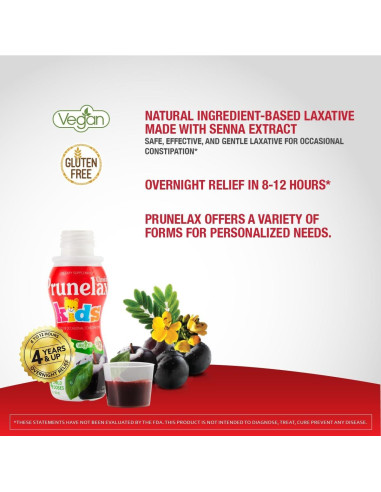 Prunelax Laxante Líquido para Niños 120 ml - Alivio Suave