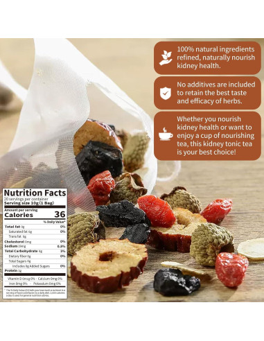 Té Herbal DOZO Ginseng Cinco Tesoros 250g - 25 Bolsas