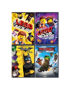 Colección Definitiva 4 Películas Lego - DVD