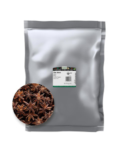 Anís Estrella Orgánico Entero Frontier Co-op 453g - Vainas Secas