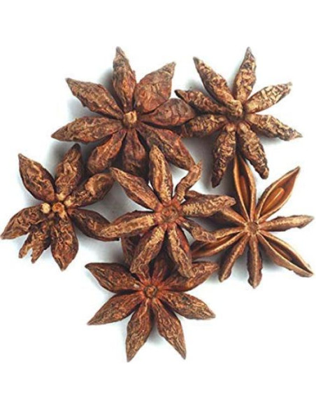 Anís Estrella Orgánico Entero Frontier Co-op 453g - Vainas Secas