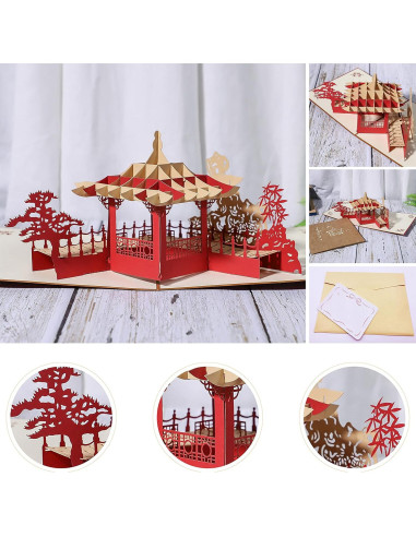 Juego de Bloques de Construcción Alizdd Jardín Chino 2350 Piezas