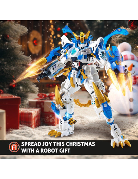 Bloques de Construcción Mech NEW JIAQI Tigre Blanco 515 Piezas