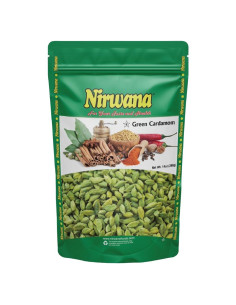 Vainas de Cardamomo Verde Premium Nirwana 396g - Especias Aromáticas