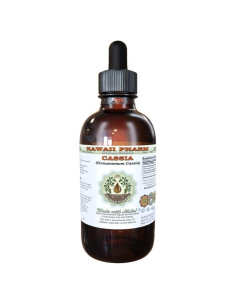 Extracto Líquido de Cassia Orgánica Sin Alcohol 59 ml Hawaii Pharm