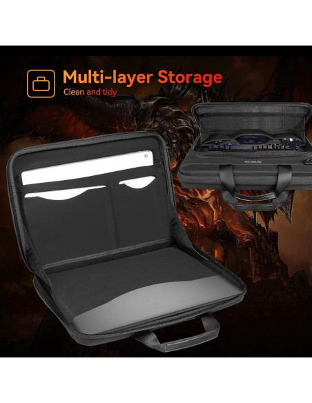 Smatree Bolsa Dura 14" para Laptop Gaming Negro A460