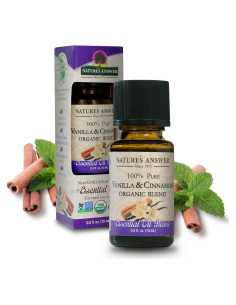 Aceite Esencial Orgánico Nature's Answer Vainilla Canela 14.79 ml