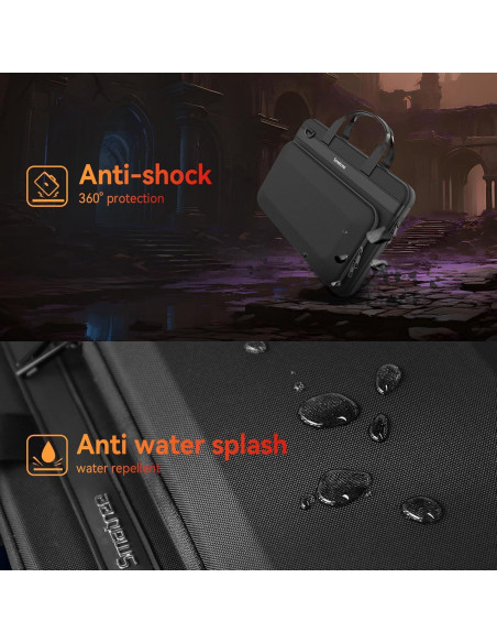 Smatree Bolsa Dura 14" para Laptop Gaming Negro A460