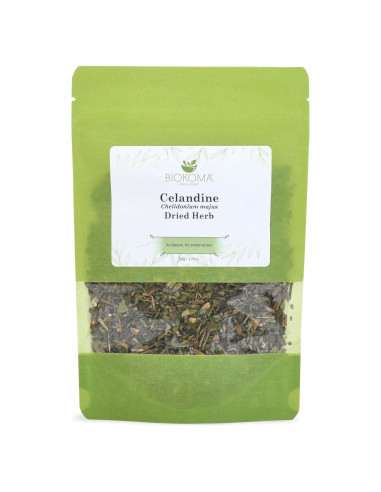 Celandina Hierba Seca Biokoma 50g Antioxidante para Verrugas