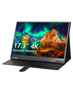 Monitor Portátil 4K cocopar 17.3" HDR FreeSync IPS