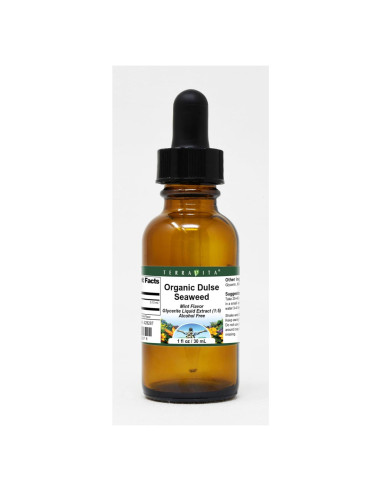 Alga Dulse Orgánica TerraVita - Glicerita Líquida Menta 59 ml