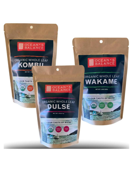 Paquete de Algas Marinas Orgánicas Ocean's Balance 85 g