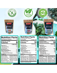 Paquete de Algas Marinas Orgánicas Ocean's Balance 85 g 2