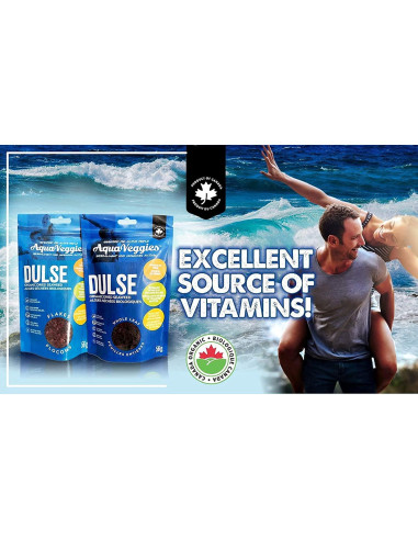 Copos de Dulse Atlántico Orgánico Aqua Veggies 227g - Alto en Nutrientes