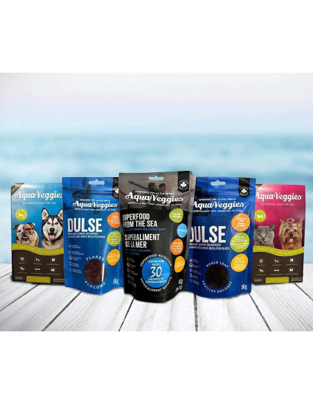 Copos de Dulse Atlántico Orgánico Aqua Veggies 227g - Alto en Nutrientes