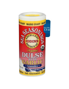 Gránulos de Dulse Orgánico Maine Coast con Ajo - 43g