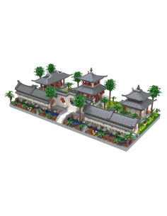 Micro Bloques Jardín Suzhou Kadablk 4222 PCS Adultos